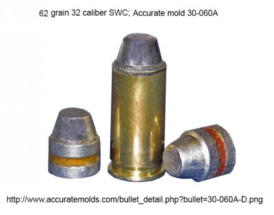 Oldcaster's 62-grain SWC bullet